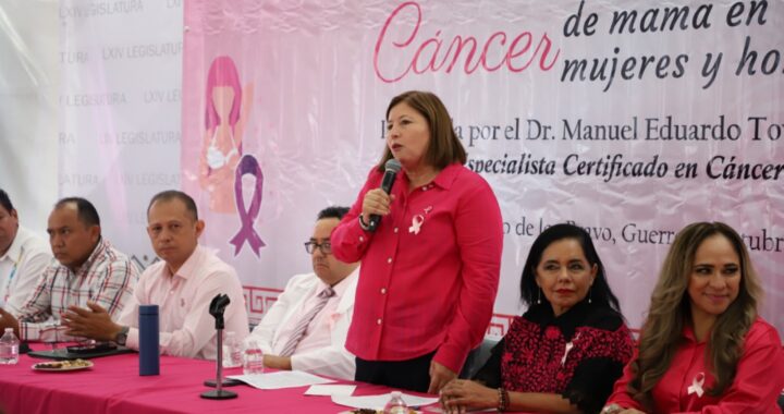 DAN CONFERENCIA EN EL CONGRESO PARA CONCIENTIZAR SOBRE EL CÁNCER DE MAMA EN MUJERES Y HOMBRES