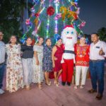 Promovido por el alcalde José Francisco Suazo Espino se lleva a cabo el Encendido del árbol navideño en la cabecera municipal de La Unión